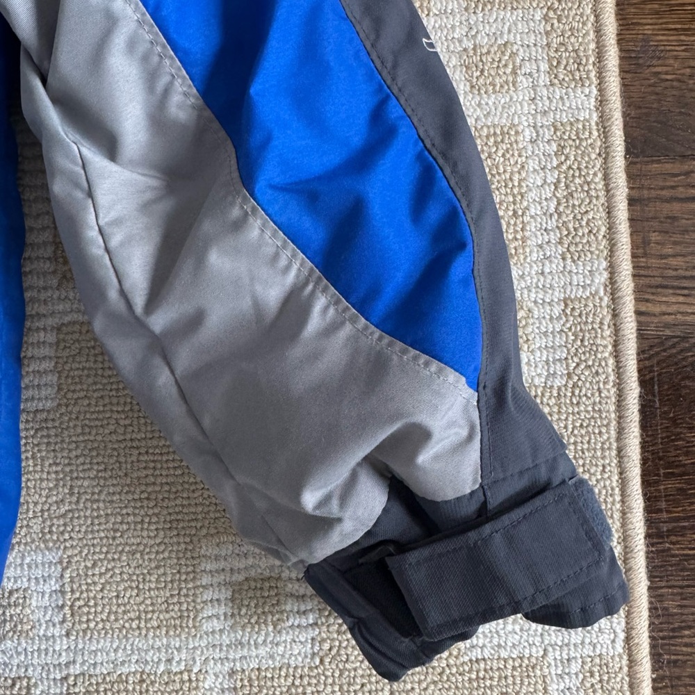 Columbia Challenge Series Vintage Ski Jacket Y2K 2003 Blue Gray Medium - Picture 12 of 13